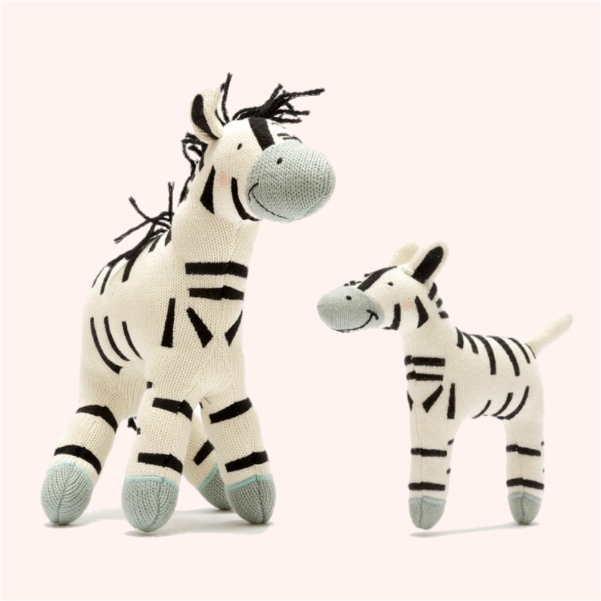 zebras pink